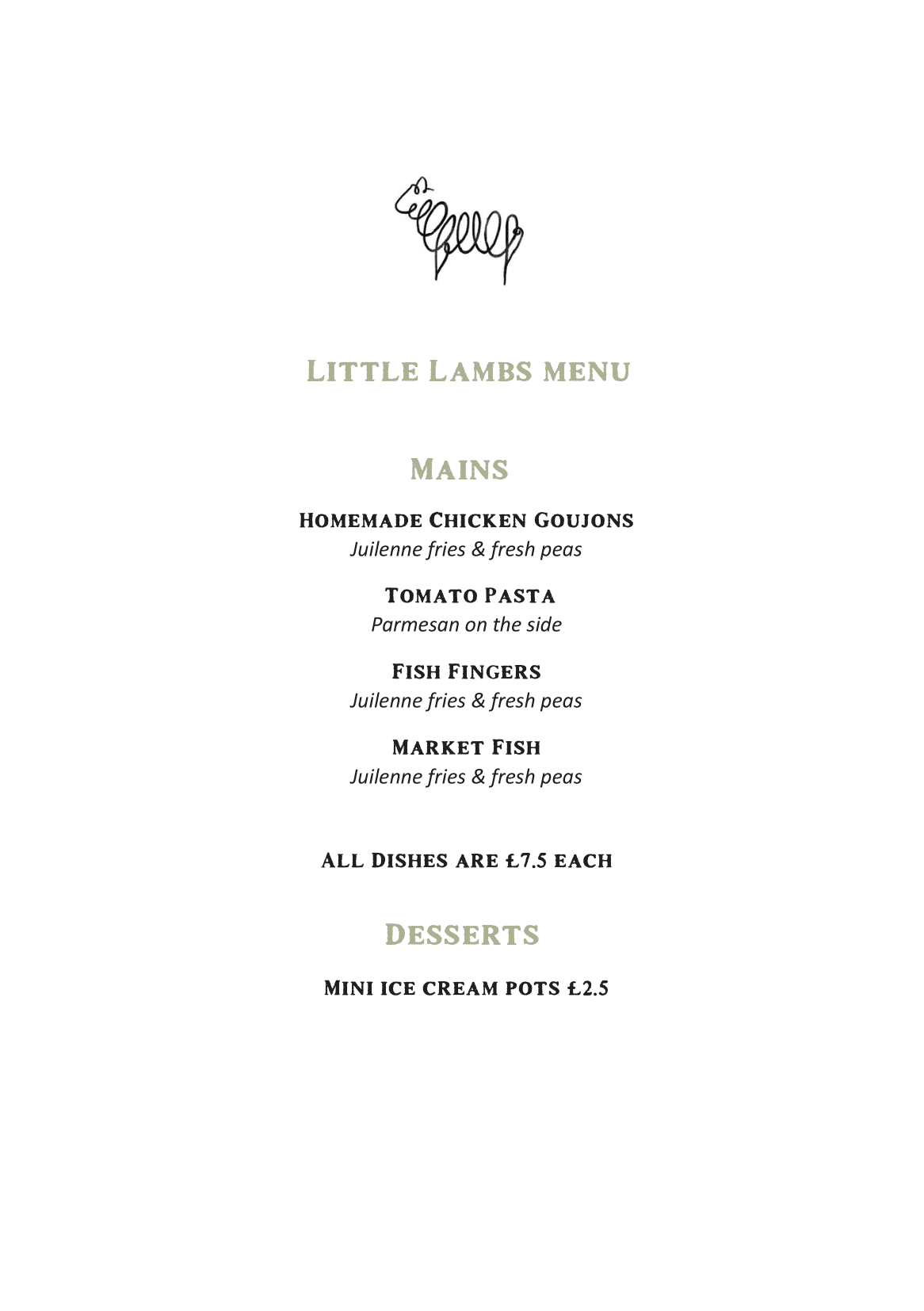 Little Lambs Menu-1